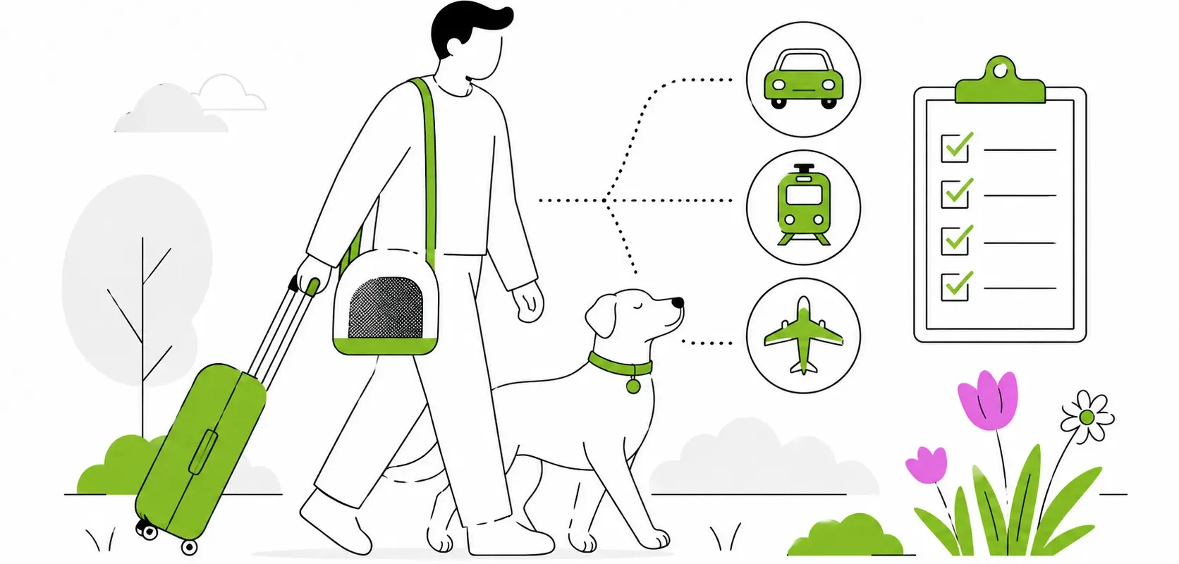 Comment bien voyager avec son animal ?