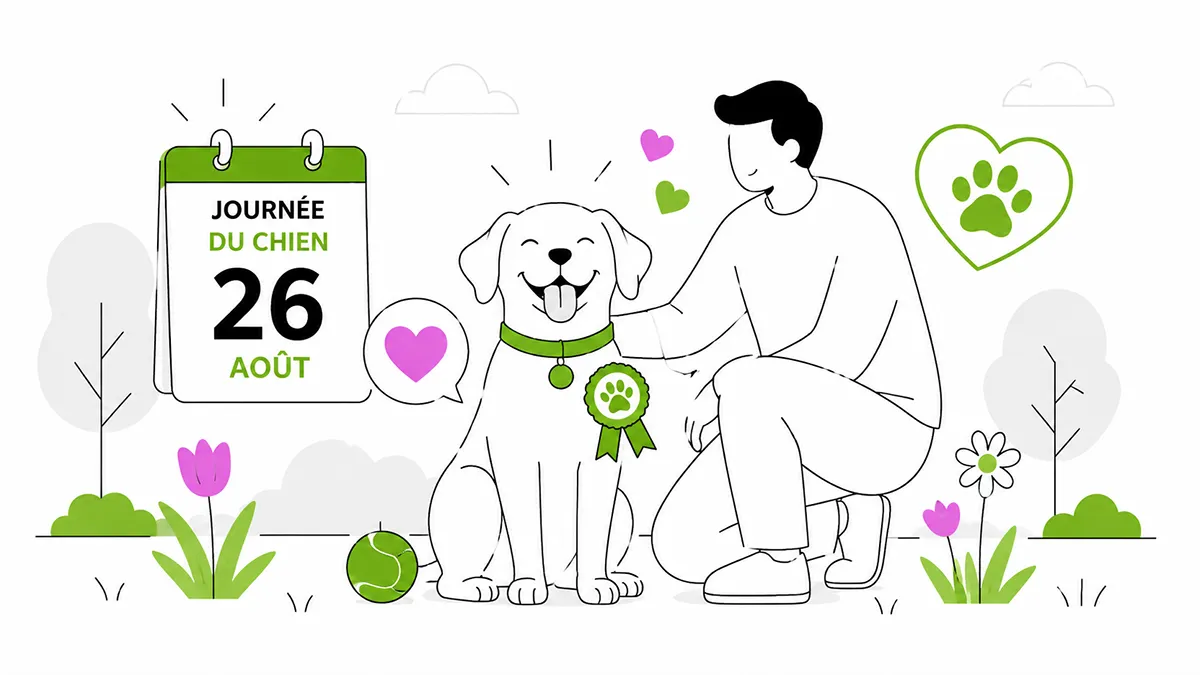 Journée du chien le 26 août