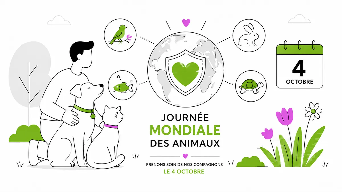 Journée mondiale des animaux : prenons soin de nos compagnons le 4 octobre